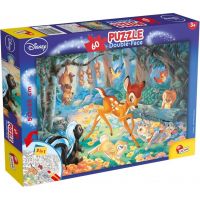 Bambi 2 v 1, 60-dielne puzzle a omaľovánka 50x35 cm – Lisciani - b/a/Bambi-2-v-1-60-dielne-puzzle-a-omalovanka-50x35-cm---Lisciani-1.jpg