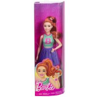 Barbie Fashionista štýlová bábika s červenými vlasmi v fialovej sukni - Mattel - b/a/Barbie-Fashionista-stylova-babika-s-cervenymi-vlasmi-v-fialovej-sukni--Mattel-1.jpg