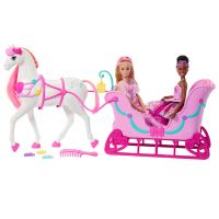 Barbie Luskáčik - Súprava zasnežených saní s koníkom - Mattel - b/a/Barbie-Luskacik--Suprava-zasnezenych-sani-s-konikom--Mattel-1.jpg