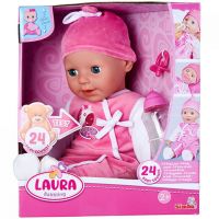 Bábika Laura so zvukom a cumlíkom 38cm - Simba Toys - b/a/babika-laura-so-zvukom-a-cumlikom-38cm-simba-toys.jpg