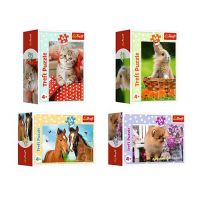 Báječné zvieratá 54 dielne mini puzzle v 4 rôznych variantoch - Trefl - b/a/bajecne-zvierata-54-dielne-mini-puzzle-v-4-roznych-variantoch-trefl.jpg