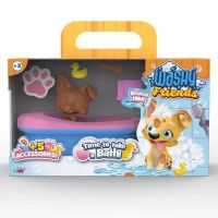 Washy Friends: Color Reveal Corgi psík na kúpanie s vaňou a doplnkami