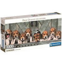 Beagle šteňatá 1000 dielikové panoramatické puzzle 98x33cm - Clementoni - b/e/Beagle-stenata-1000-dielikove-panoramaticke-puzzle-98x33cm--Clementoni-1.jpg