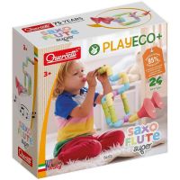 Quercetti: Super Saxoflute Play Eco 24-dielna stavebná súprava hudobných nástrojov