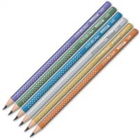 Ars Una: Trojhranná strieborná bodkovaná grafitová ceruzka HB - b/f/bfe3648c02ffd3c3e35644371c2e569a49e2de4aa4685d7cdfc1d42fcc2b21fc.jpg