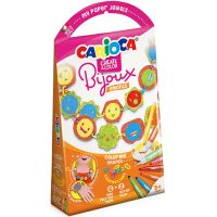 Bijoux Emotics set na vyhotovenie šperkov, kreatívna hra - Carioca