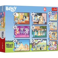 Bluey 10v1 puzzle set - Trefl