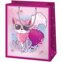 Cardex: Ružová darčeková taška so stredne veľkou líškou 17x10x23 cm - c/a/Cardex-Ruzova-darcekova-taska-so-stredne-velkou-liskou-17x10x23-cm-1.jpg