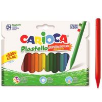 Carioca: Plastello set voskoviek s trvanlivými farbami 24 ks - c/a/carioca-plastello-set-voskoviek-s-trvanlivymi-farbami-24-ks.jpg
