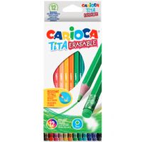 Carioca: Tita set nárazu vzdorných farebných ceruziek s gumeným zakončením 12 ks - c/a/carioca-tita-set-narazu-vzdornych-farebnych-ceruziek-s-gumenym-zakoncenim-12-ks.jpg