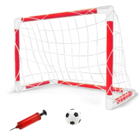 Červená futbalová bránka s loptou a sieťkou 41x62x30cm - c/e/cervena-futbalova-branka-s-loptou-a-sietkou-41x62x30cm.png