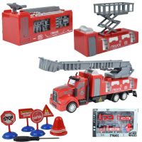 City Truck: Prepracovateľný požiarny nákladný automobil na kolieskach so značkami 19cm - c/i/City-Truck-Prepracovatelny-poziarny-nakladny-automobil-na-kolieskach-so-znackami-19cm-1.jpg