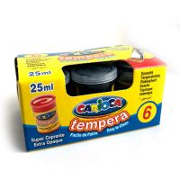 Čierna tempera v tégliku 6x35 g - Carioca - c/i/cierna-tempera-v-tegliku-6x35-g-carioca.jpg