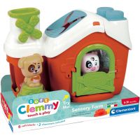 Clemmy: Senzorická mäkká farma sada - Clementoni