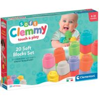 Clemmy: Touch & Play mäkké farebné stavebné kocky, sada 20 kusov - Clementoni - c/l/Clemmy-Touch-amp-Play-makke-farebne-stavebne-kocky-sada-20-kusov--Clementoni-1.jpg