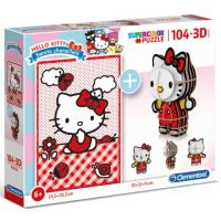 Clementoni: Hello Kitty 2v1  104ks puzzle a model figúrka - c/l/clementoni-hello-kitty-2v1-104ks-puzzle-a-model-figurka.jpg