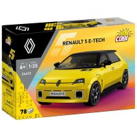COBI: Renault 5 E-Tech žlté auto stavebnica (24673) - c/o/COBI-Renault-5-E-Tech-zlte-auto-stavebnica-24673--1.jpg
