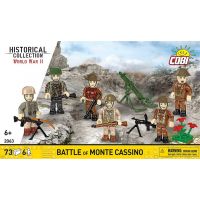 COBI: Sada figúrok bitky pri Monte Cassino z 2. svetovej vojny (2063)