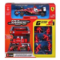 Bburago: F1 pretekárske auto - Ferrari SF-25 Pit / Charles Leclerc 1/43