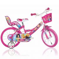 Princess ružový bicykel vo veľkosti 16