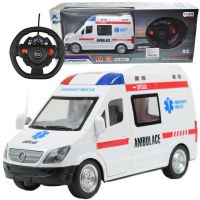 RC sanitka na diaľkové ovládanie so svetelnými efektmi, mierka 1/48, 27 MHz, 23 cm