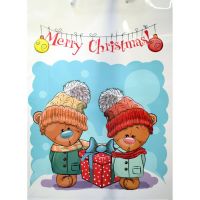 Darčeková taška s vianočnými medvedíkmi a nápisom Merry Christmas 32,5x45,5x10cm - d/a/Darcekova-taska-s-vianocnymi-medvedikmi-a-napisom-Merry-Christmas-32-5x45-5x10cm-1.jpg
