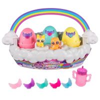 Hatchimals Alive!: Neon Rainbow Jarný košík set - Spin Master
