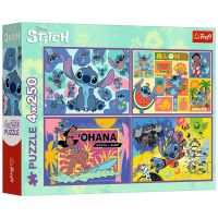 Disney: Úžasný Stitch 4x250-dielne puzzle - Trefl - d/i/Disney-Uzasny-Stitch-4x250-dielne-puzzle--Trefl-1.jpg