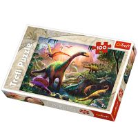 Puzzle - na území dinosaurov 100 ks - Trefl - d/i/dinoszauruszok-foldjen-puzzle-100db-os-trefl.jpg