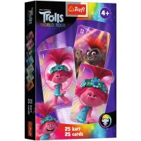 Dreamworks: Trollovia Čierny Peter kartová hra - Trefl