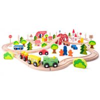 Drevená železničná dráha s mostom a stanicou - Woodyland - d/r/drevena-zeleznicna-draha-s-mostom-a-stanicou-woodyland.jpg