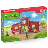 Schleich: Farm World - Hospodársky dvor s maštalou a zvieratami herná súprava (42606)