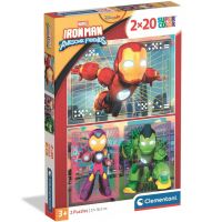 Iron Man a jeho úžasní priatelia 2x20dielne Supercolor puzzle - Clementoni - e/6/e6379b498d39628f057195980b668486ec3e8c3bf339a5767e75401166dda3fa.jpg