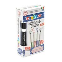 Čierna fixka na tabuľu 1 ks - Carioca - e/9/e99f5909ae34897d727de9dc670ebc08221092f7b8303c50f43f89ae7c725c72.jpg