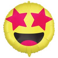 Emoji fóliový balón – Usmievavá tvár s hviezdičkovými očami 46 cm - e/m/Emoji-foliovy-balon---Usmievava-tvar-s-hviezdickovymi-ocami-46-cm-1.jpg