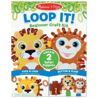 Hurkold! Kreatív súprava na výrobu bábok divokých zvierat - Melissa & Doug