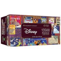 Disney+zlaté+roky+13500+ks+skladačka+-+Trefl
