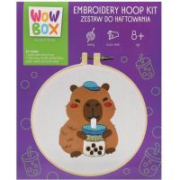 WowBox Vyšívací súprava - Capybara Bubbe Tea - f/0/f0afe933fe6787d266f1582d02efb97fd55483c7deca3a6fdedf157eeb0c180c.jpg
