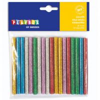 PlayBox: Sada náplní s trblietavým lepidlom pre lepiacu pištoľ, 18 ks, 7 mm - f/5/f5b8540aed0b952900f49287996efb8877b24897b5cc8649274ea49730af11f9.jpg
