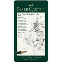 Faber-Castell: Castell 9000 grafitová ceruzka, súprava 12 kusov v kovovej krabičke - f/a/Faber-Castell-Castell-9000-grafitova-ceruzka-suprava-12-kusov-v-kovovej-krabicke-1.jpg
