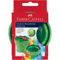 Faber-Castell: Click and Go zelený mramorový pohár na štetce - f/a/Faber-Castell-Click-and-Go-zeleny-mramorovy-pohar-na-stetce-1.jpg