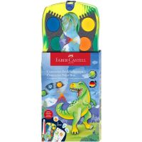 Faber-Castell: Connector 12-dielna sada vodových farieb s prepojiteľnými paletami, s dinosaurom - f/a/Faber-Castell-Connector-12-dielna-sada-vodovych-farieb-s-prepojitelnymi-paletami-s-dinosaurom-1.jpg
