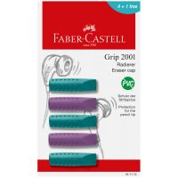 Faber-Castell: GRIP 5 ks sada gumičiek s viečkom v fialovej a modrej farbe - f/a/Faber-Castell-GRIP-5-ks-sada-gumiciek-s-vieckom-v-fialovej-a-modrej-farbe-1.jpg