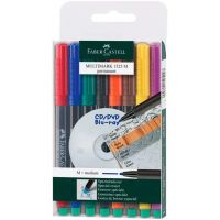 Faber-Castell: Multimark M súprava alkoholových popisovačov, 8 farieb - f/a/Faber-Castell-Multimark-M-suprava-alkoholovych-popisovacov-8-farieb-1.jpg