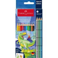 Faber-Castell: Sada farebných ceruziek Grip s motívom dinosaurov, 10+3 ks v balení - f/a/Faber-Castell-Sada-farebnych-ceruziek-Grip-s-motivom-dinosaurov-10-3-ks-v-baleni-1.jpg