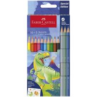 Faber-Castell: Sada farebných ceruziek s dinosaurom, balenie 10+3 ks - f/a/Faber-Castell-Sada-farebnych-ceruziek-s-dinosaurom-balenie-10-3-ks-1.jpg