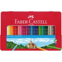 Faber-Castell: Sada farebných ceruziek v kovovej krabičke, 36 ks - f/a/Faber-Castell-Sada-farebnych-ceruziek-v-kovovej-krabicke-36-ks-1.jpg