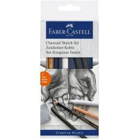 Faber-Castell: Sada na kreslenie uhlíkom, 7 kusov - f/a/Faber-Castell-Sada-na-kreslenie-uhlikom-7-kusov-1.jpg