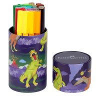 Faber-Castell: Sada spojovacích fixiek – 20 ks v valcovitom boxe s dinosaurom - f/a/Faber-Castell-Sada-spojovacich-fixiek---20-ks-v-valcovitom-boxe-s-dinosaurom-1.jpg