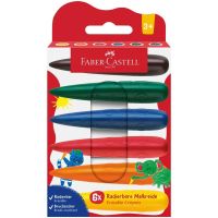 Faber-Castell: Sada voskových farieb v tvare kvapky, 6 ks - f/a/Faber-Castell-Sada-voskovych-farieb-v-tvare-kvapky-6-ks-1.jpg
